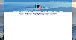Desktop Screenshot of franklinhomestore.com